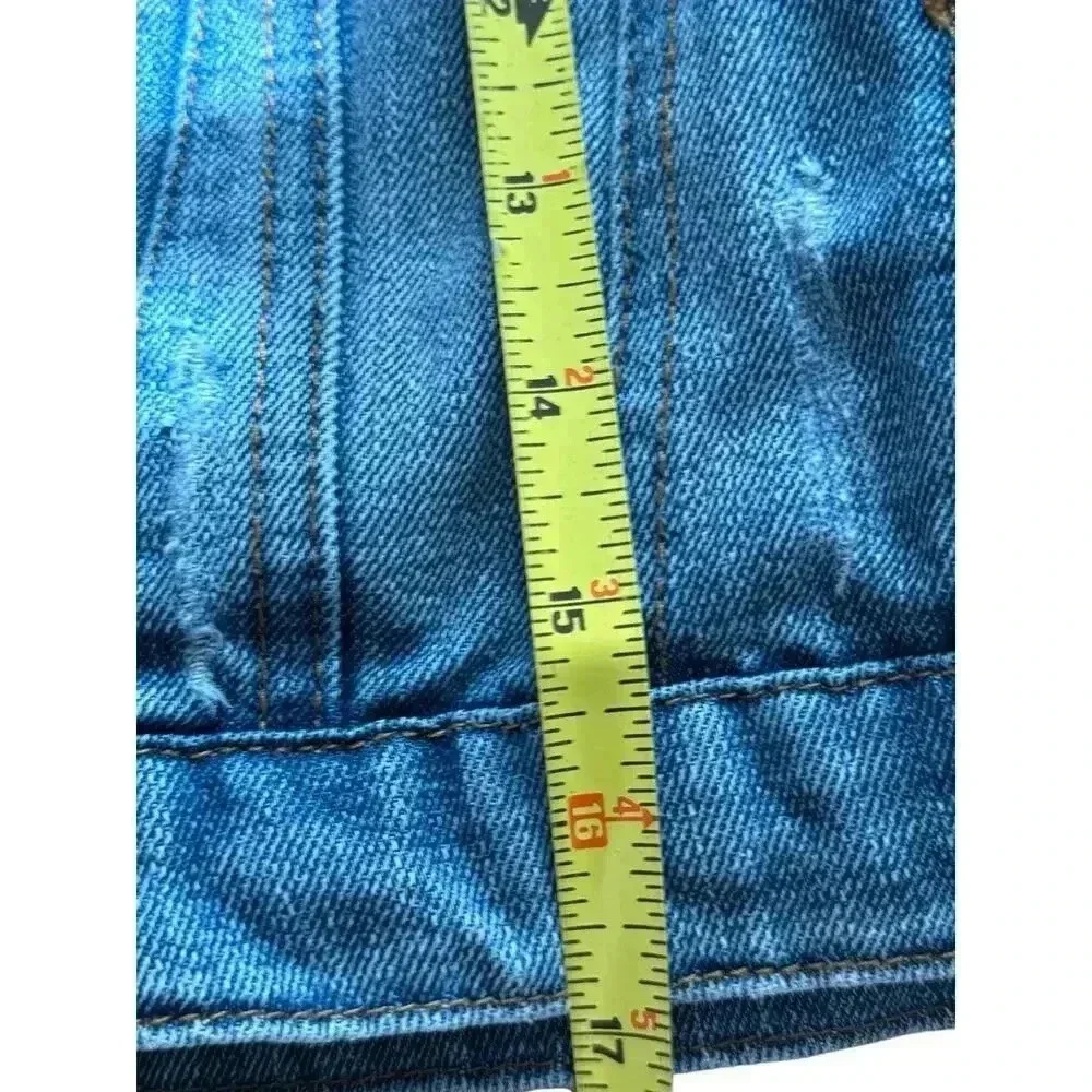 CI Sono‎ kids 10 Faux fur collar denim Jacket